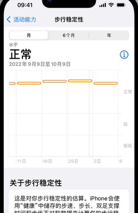 长洲iPhone手机维修如何在iPhone开启'步行稳定性通知'