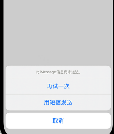 长洲apple维修iPhone上无法正常发送iMessage信息