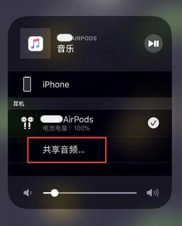 长洲苹果14音频维修点分享iPhone14音频共享设置方法 